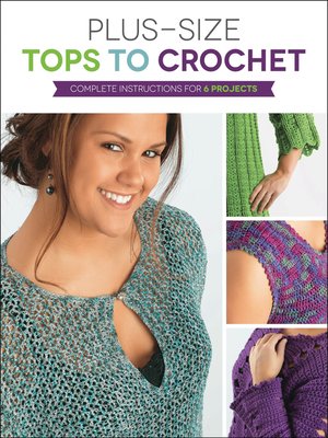 cover image of Plus Size Tops to Crochet